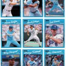 1990 Donruss Best of A.L. Kansas City Royals-11 Cards