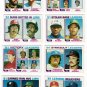 1982 Topps Leaders Set-8 Cards