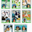1983 Topps Los Angeles Dodgers Set-26 Cards