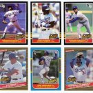 1985-87 Donruss Highlights Los Angeles Dodgers-6 Cards