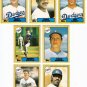 1987 Topps Traded Los Angeles Dodgers Set-7 Cards