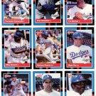 1988 Donruss Los Angeles Dodgers Set-24 Cards