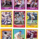 1988 Score Los Angeles Dodgers Set-27 Cards