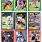 1990 Score Los Angeles Dodgers-32 Cards