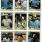 1983 Fleer Milwaukee Brewers Team Set-26 Cards