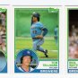 1983 Topps Traded Milwaukee Brewers Team Set-3 Cards