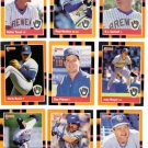 1988 Donruss Baseballs Best Milwaukee Brewers-14 Cd