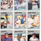1989 Fleer Milwaukee Brewers Team Set-25 Cards