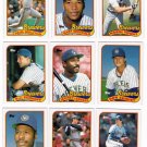 1989 Topps Milwaukee Brewers Team Set-31 Cards