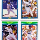 1990 Score Rising Stars Milwaukee Brewers-4 Cd