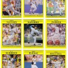 1991 Fleer Milwaukee Brewers Team Set-26 Cards