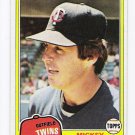 1981 Topps Traded Minnesota Twins Team Set-1 Card