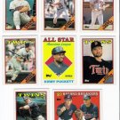 1988 Topps Minnesota Twins Team Set-31 Cards