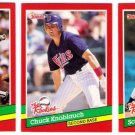 1991 Donruss The Rookies Minnesota Twins-3 Cards