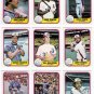 1981 Fleer Montreal Expos Team Set-27 Cards