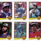 1983 Donruss Montreal Expos Team Set-24 Cards