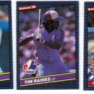 1986 Donruss Montreal Expos Team Set-24 Cards