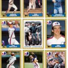 1987 Topps Montreal Expos Team Set-29 Cards