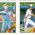 1988 Topps Traded Montreal Expos Team Set-2 Cards