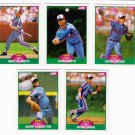 1989 Score Update Montreal Expos Team-5 Cards