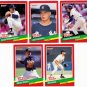 1991 Donruss The Rookies New York Yankees-5 Cards
