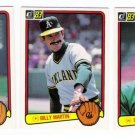 1983 Donruss Oakland Athletics Team Set-26 Cards