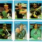 1987 Fleer Update Oakland Athletics Team-6 Cards