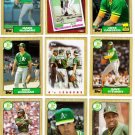 1987 Topps Oakland Athletics Team Set-30 Cards