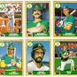 1987 Topps Traded Oakland Athletics Team Set-6 Cards