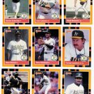 1988 Donruss Baseballs Best Oakland Athletics-14 Cd