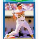 1990 Score Rising Stars Oakland Athletics-1 Card