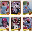 1983 Donruss Philadelphia Phillies Set-24 Cards
