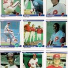 1984 Fleer Philadelphia Phillies Set-28 Cards