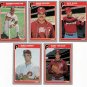 1985 Fleer Update Philadelphia Phillies Set-5 Cards