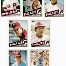 1985 Topps Traded Philadelphia Phillies Set-7 Cards