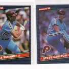 1986 Donruss Philadelphia Phillies Set-26 Cards