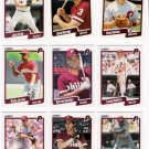 1990 Fleer Regular & Update Philadelphia Phillies-28 Cd