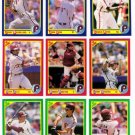 1990 Score Philadelphia Phillies-20 Cards