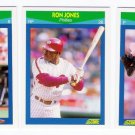 1990 Score Rising Stars Philadelphia Phillies-3 Cd