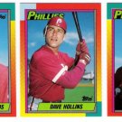1990 Topps Traded Philadelphia Phillies Set-3 Cards