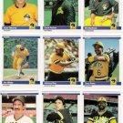 1984 Fleer Pittsburgh Pirates Team Set-25 Cards