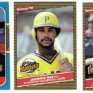 1985-87 Donruss Highlights Pittsburgh Pirates-3 Cards