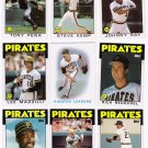 1986 Topps Pittsburgh Pirates Team Set-28 Cards