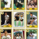 1987 Topps Pittsburgh Pirates Team Set-28 Cards (No Bonds)