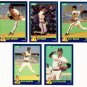 1989 Score Rising Stars Pittsburgh Pirates-5 Cd