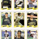 1990 Fleer Regular & Update Pittsburgh Pirates-29 Cds