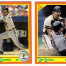 1990 Score Update & Rookies Pittsburgh Pirates-2 Cd