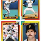 1990 Topps Traded Pittsburgh Pirates Team Set-4 Cards