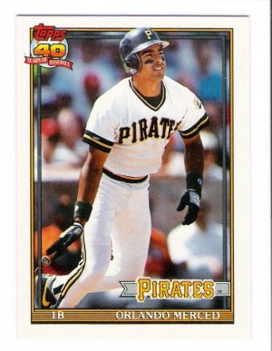 1991 Topps Traded Pittsburgh Pirates Team Set-1 Card