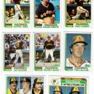 1982 Topps San Diego Padres Team Set-25 Cards